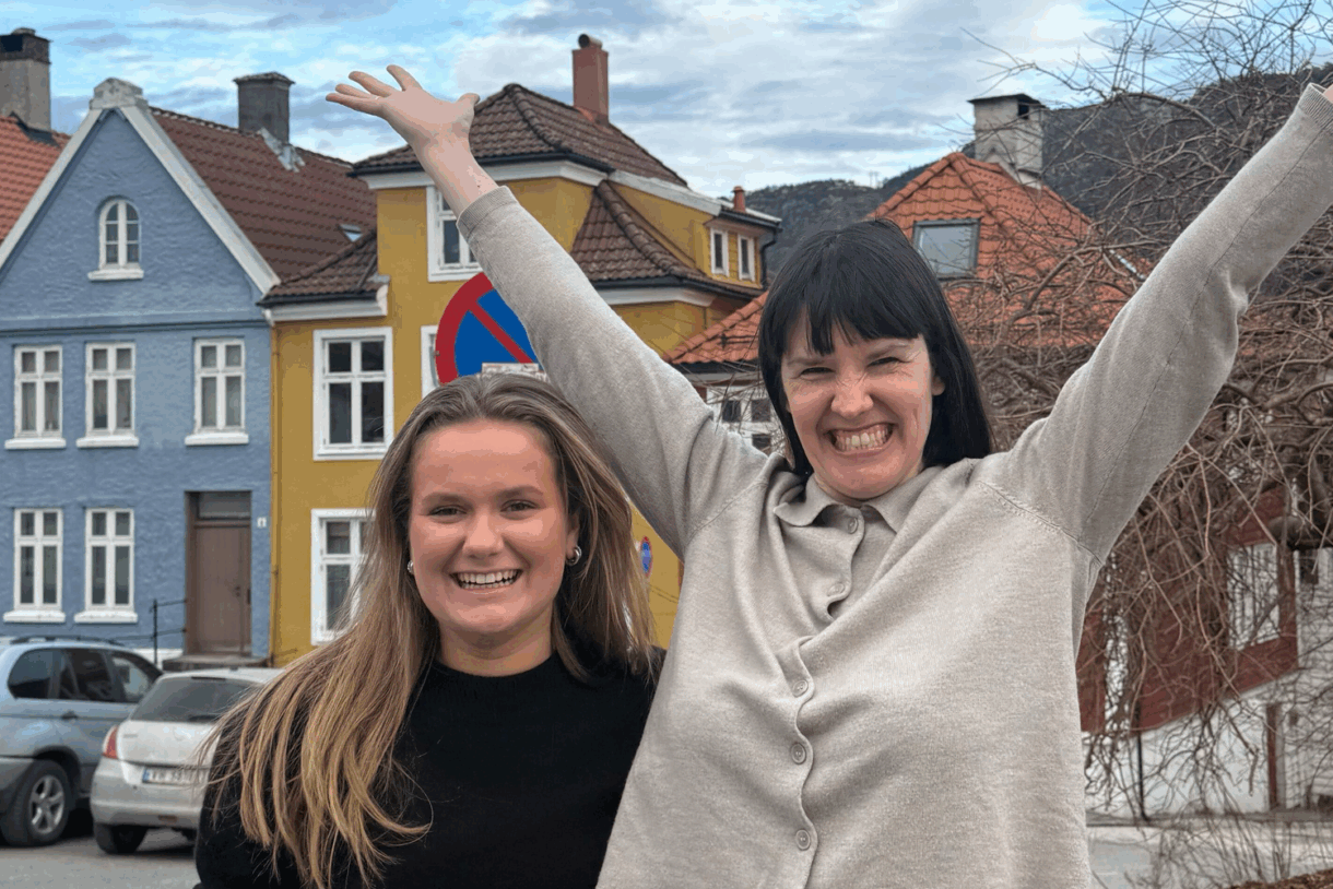 Frøya Skjold-Sjursæther og Katrine Nødtvedt